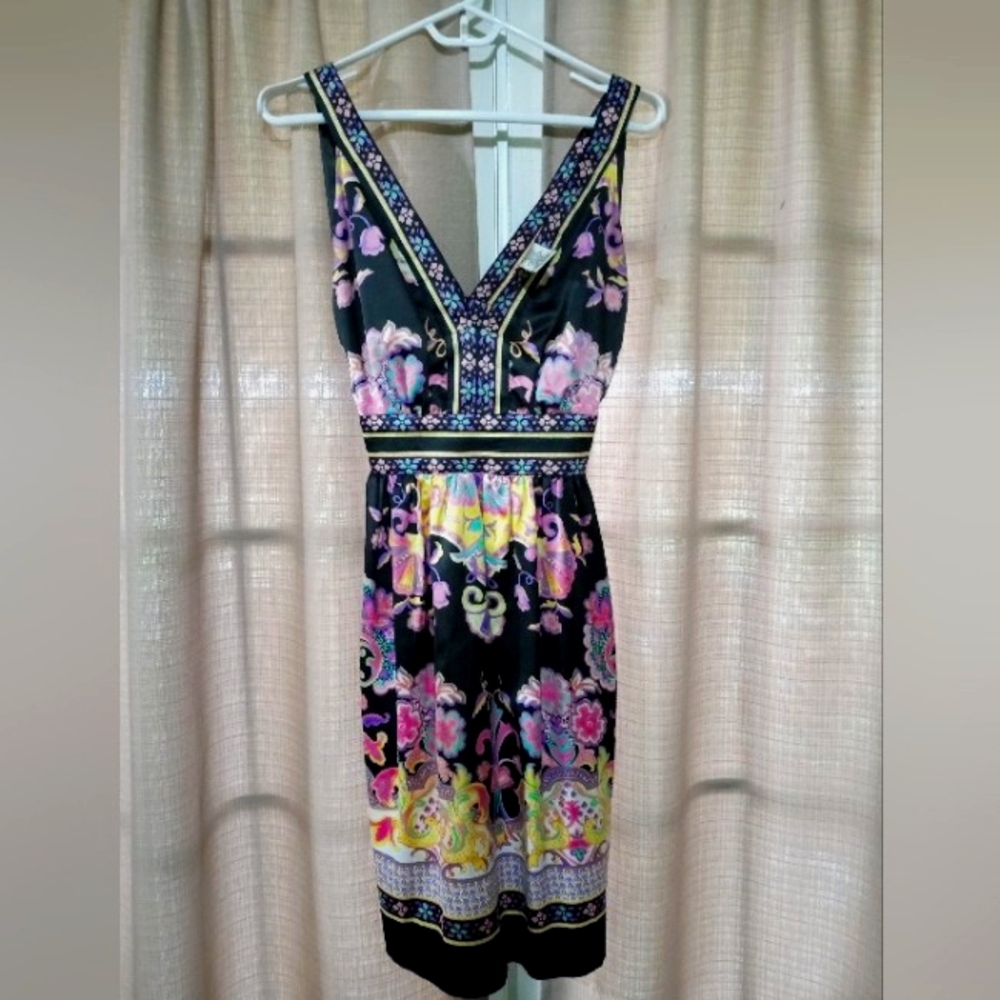 ECI SATIN SUNDRESS guest wedding outfit